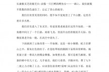 韶关旅游感想(张家界旅游感想)