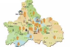 韶关景点地图(景点地图手绘)